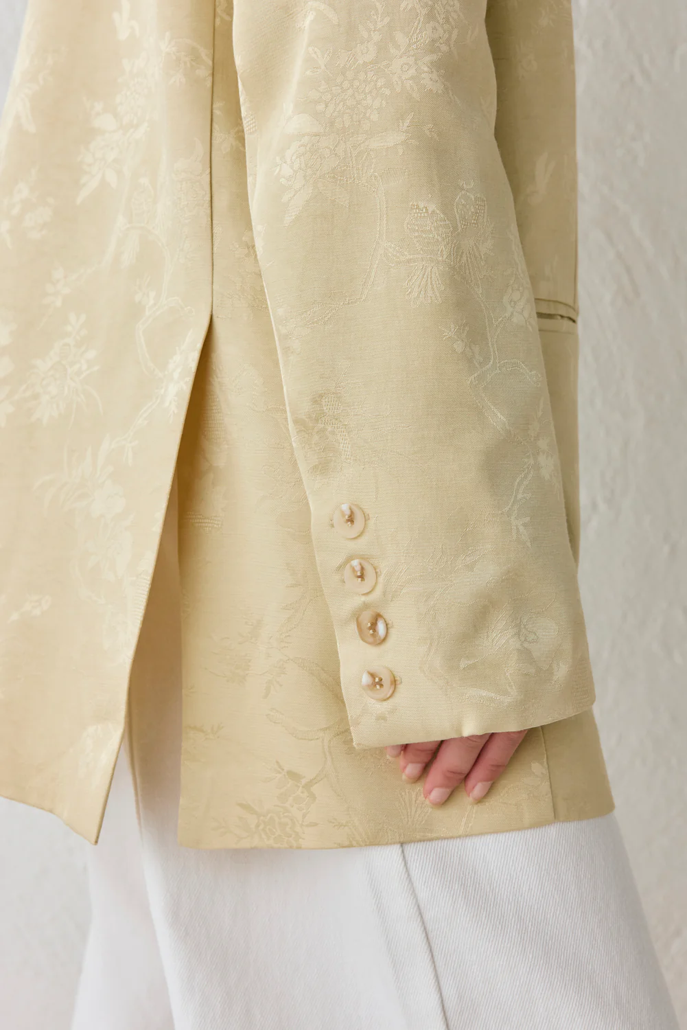 Kyra Jacquard Blazer Pistachio - Image 9
