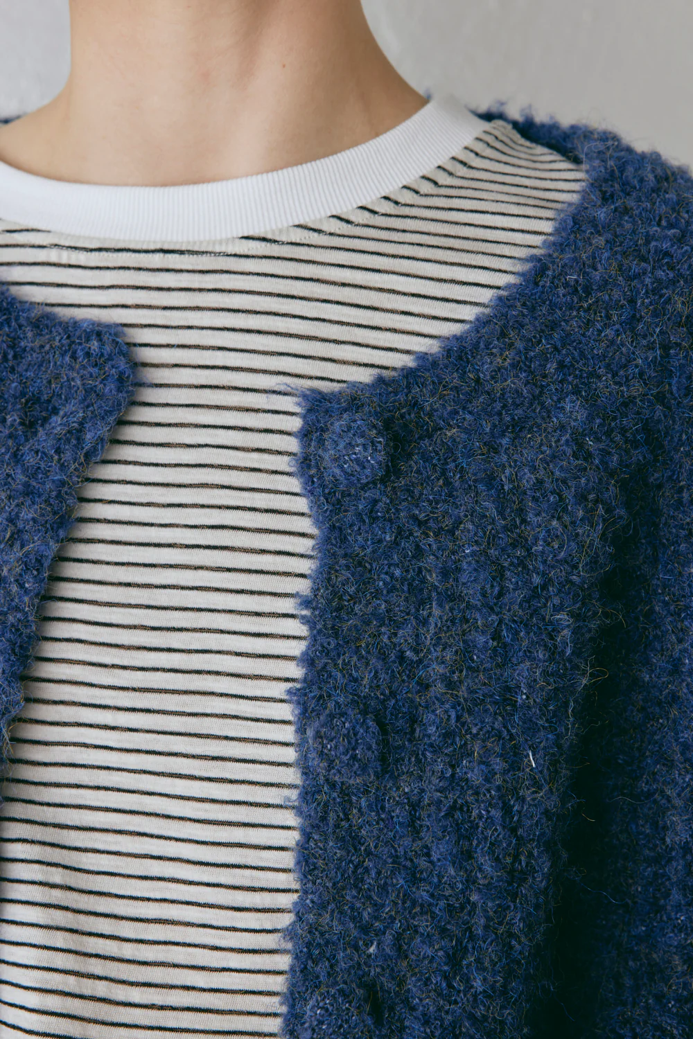 Lacy Knit Cardigan Marle - Image 4