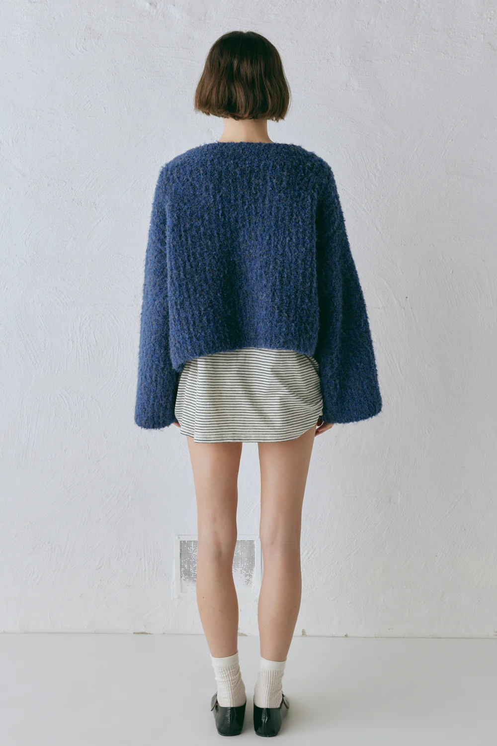Lacy Knit Cardigan Marle - Image 8