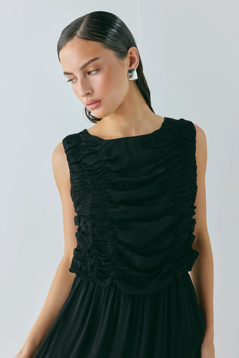 Lani Maxi Dress Black - Image 2