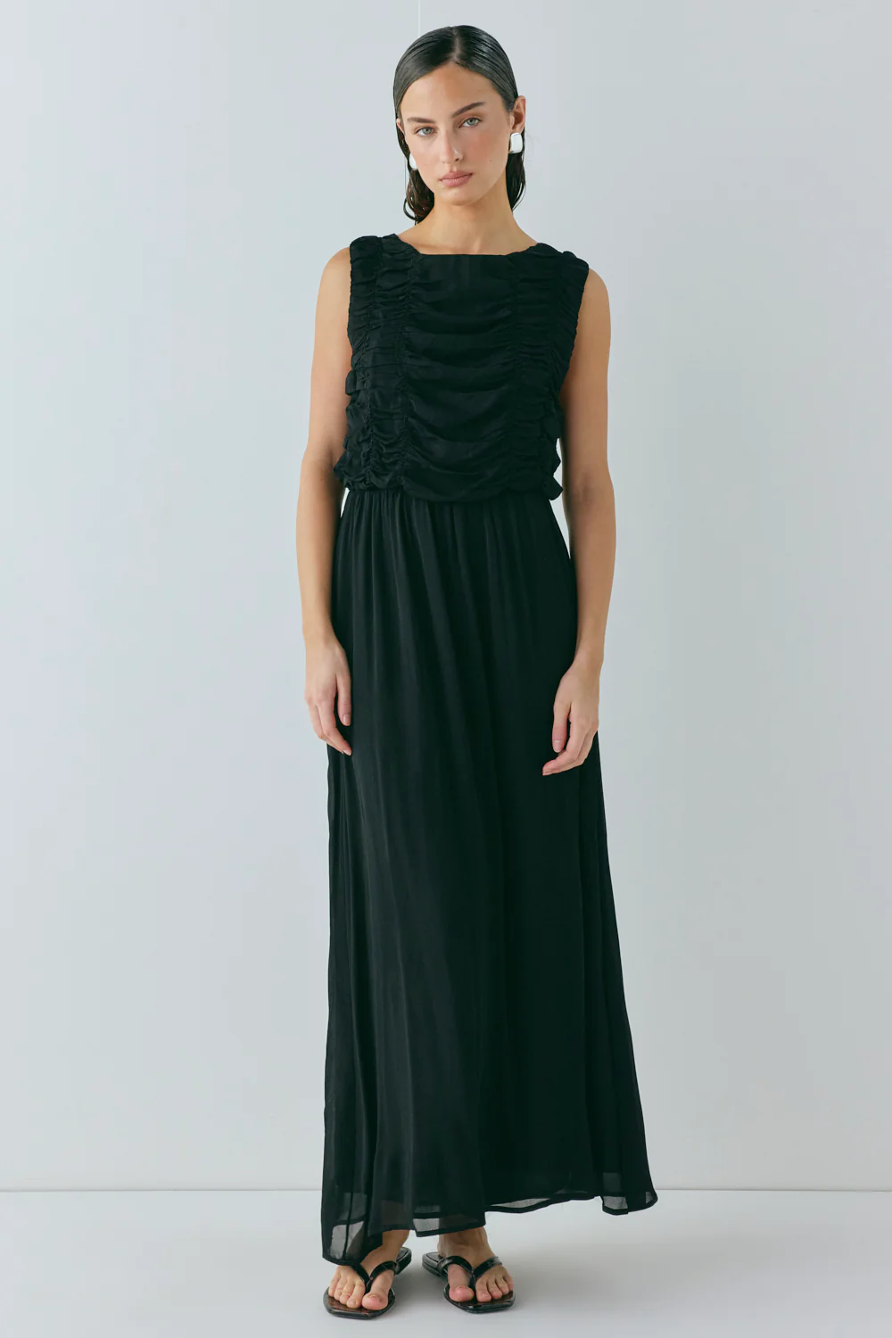 Lani Maxi Dress Black - Image 4