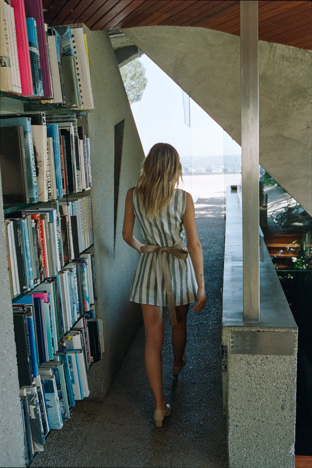 Lea Mini Dress Tide - Image 4