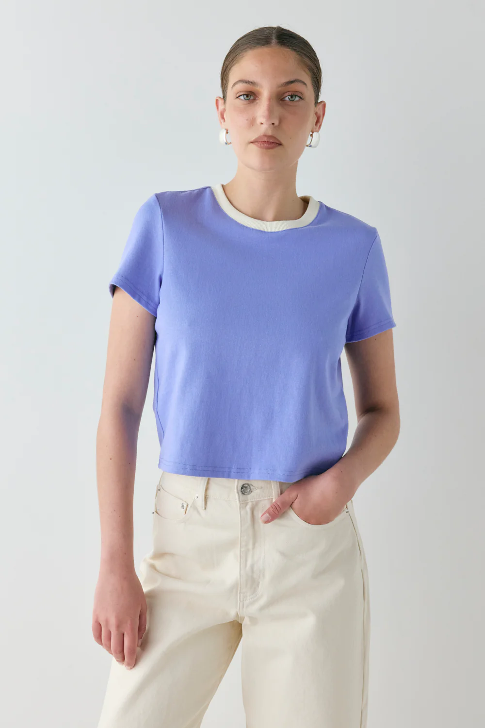 Lennox Tee Cornflower - Image 2