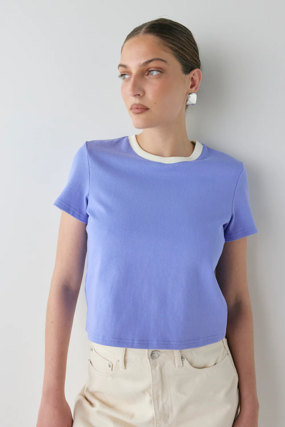 Lennox Tee Cornflower - Image 4