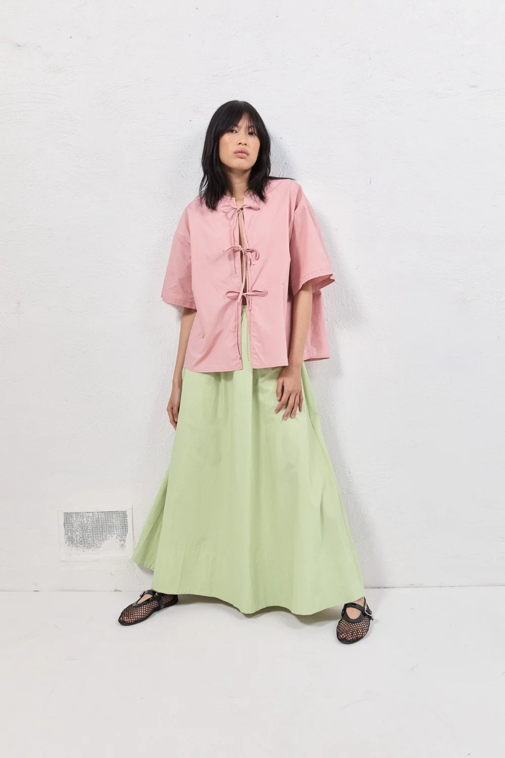 Livia Maxi Skirt Mint - Image 4