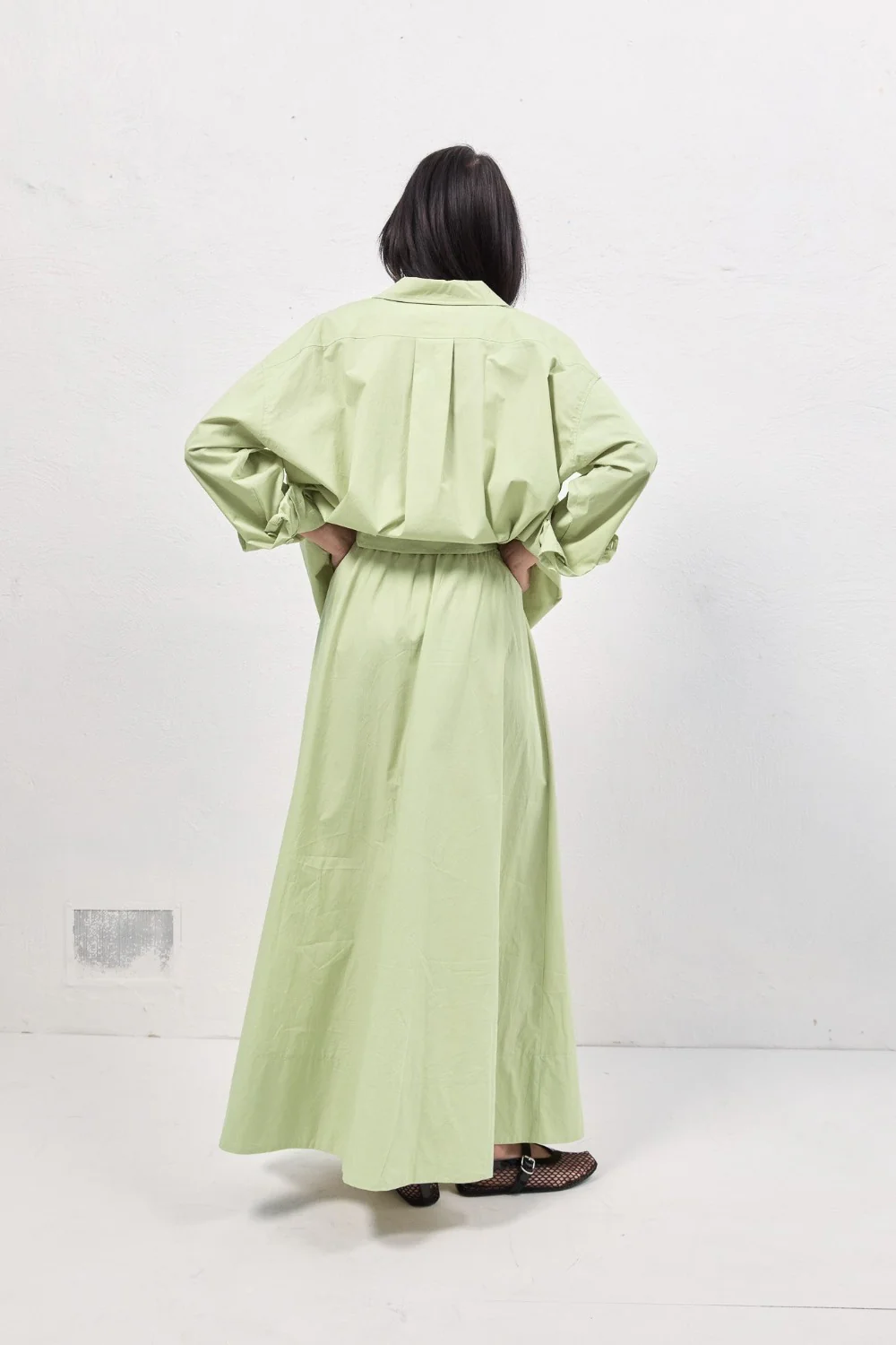 Livia Maxi Skirt Mint - Image 8