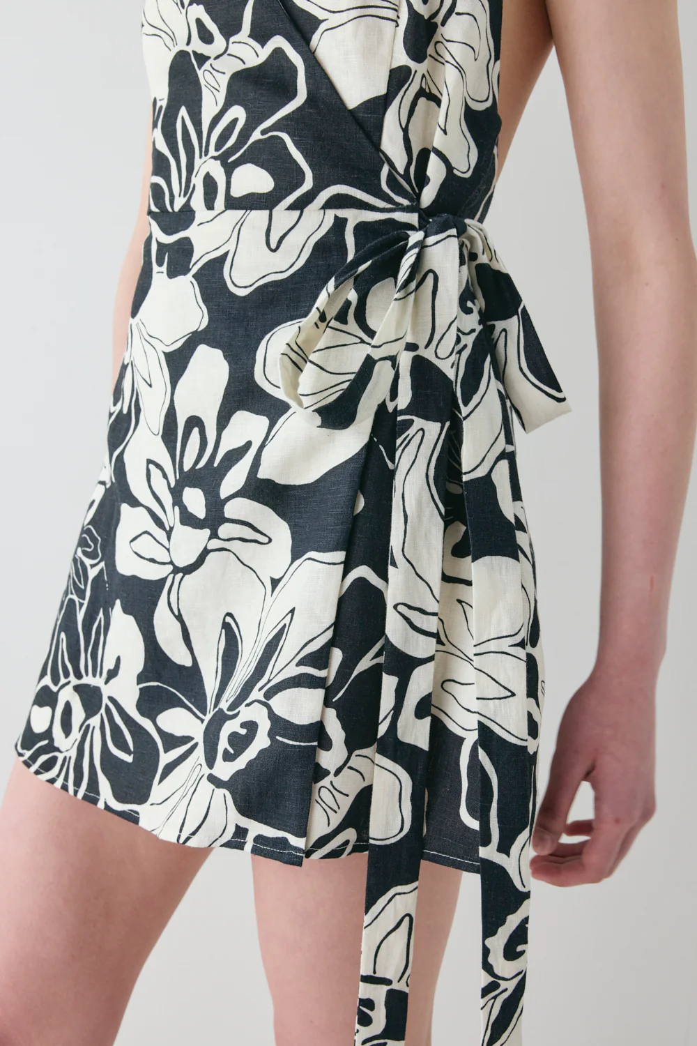 Lo Linen Mini Dress Ani - Image 7