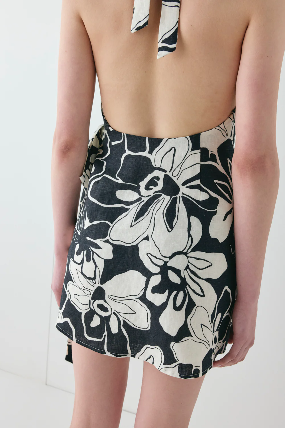 Lo Linen Mini Dress Ani - Image 8