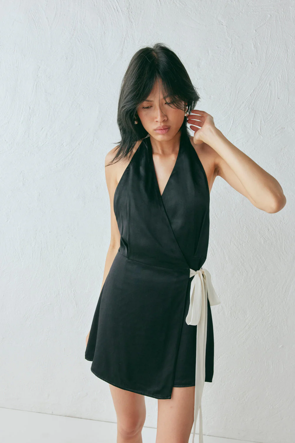 Lo Mini Dress Black - Image 9