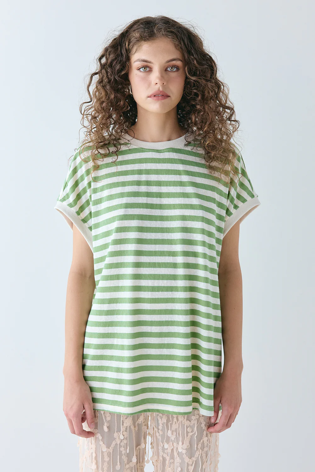 Lori Tank Green Stripe - Image 6