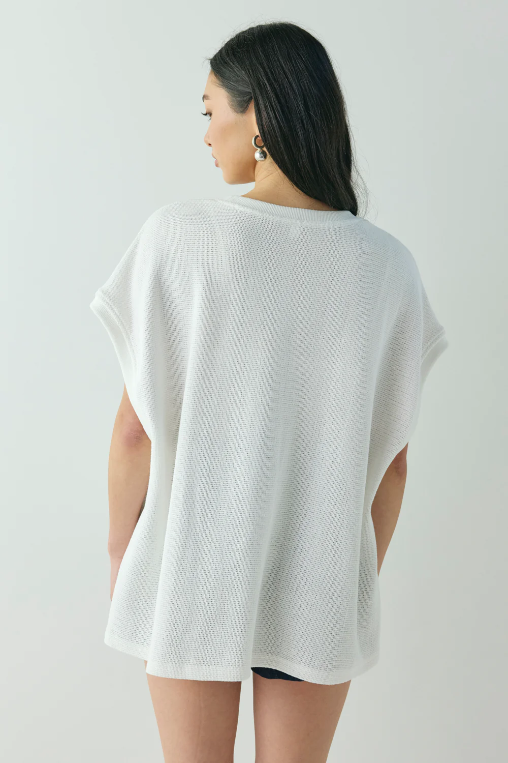 Lori Waffle Tank White - Image 8