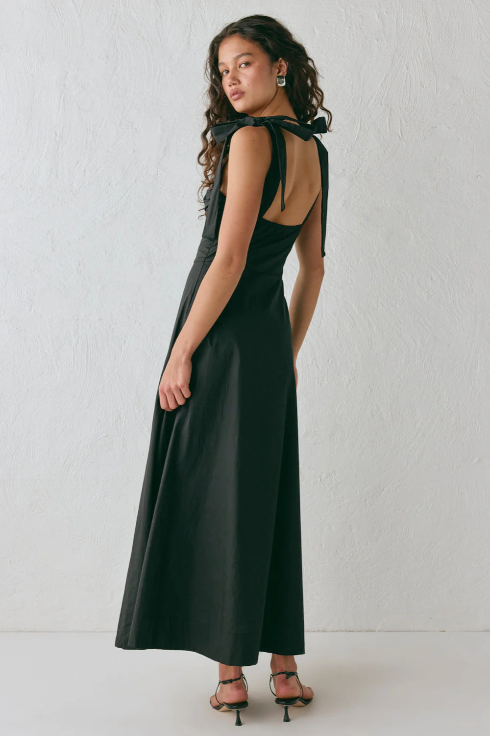 Lotte Midi Dress Black - Image 2