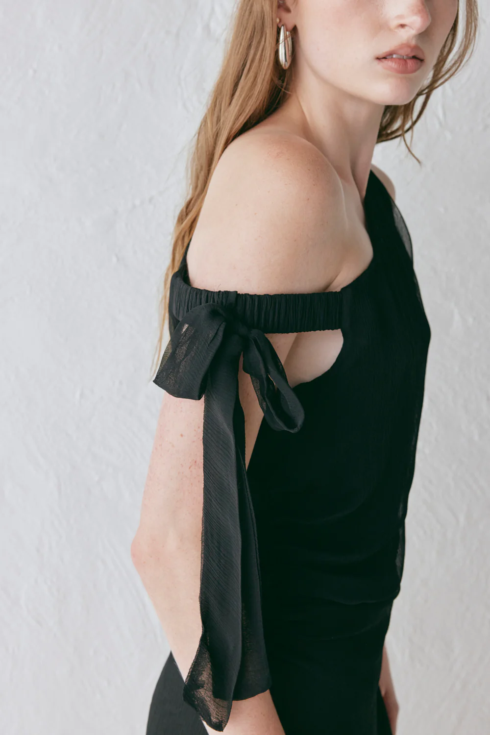 Luciana Mini Dress Black - Image 2