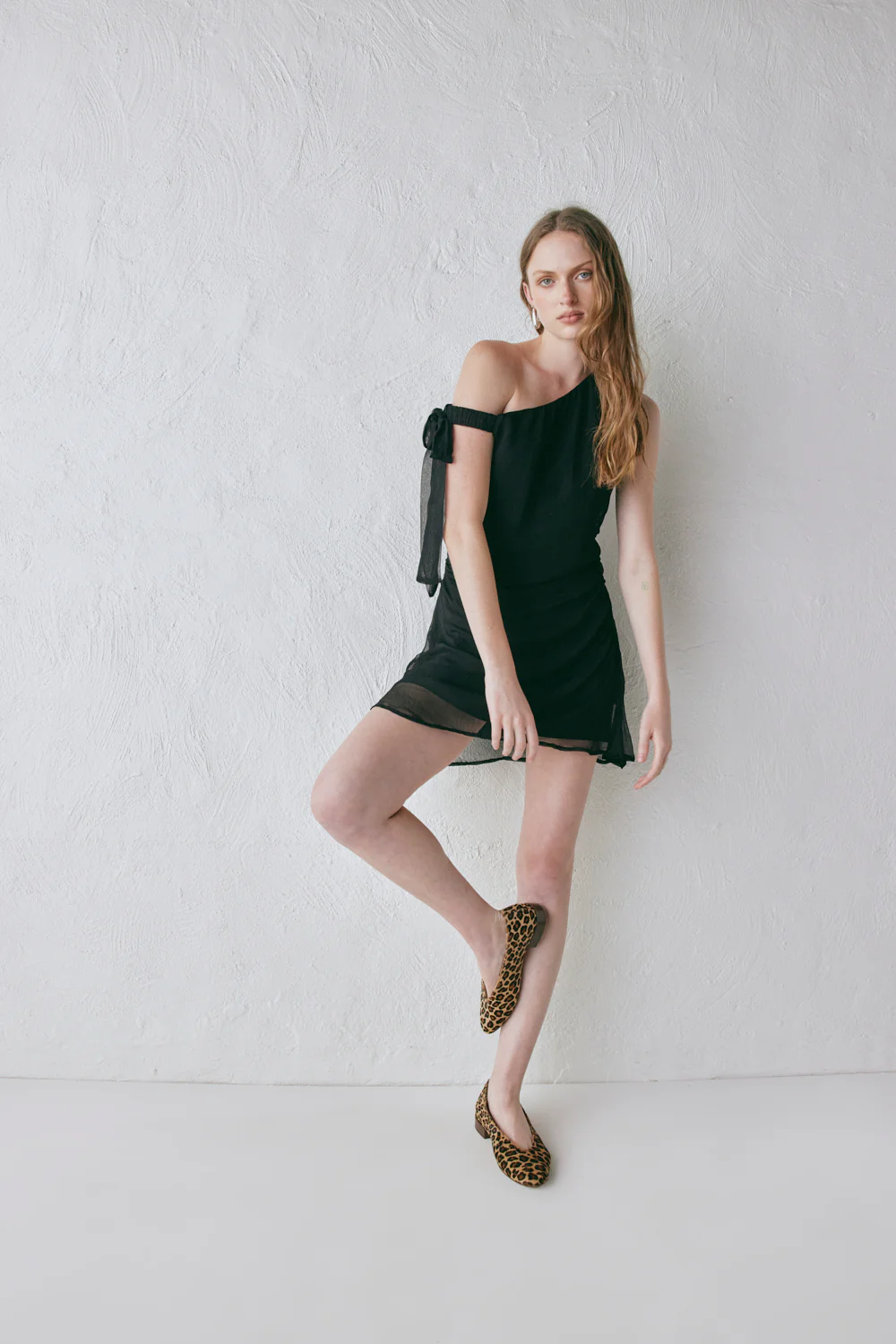 Luciana Mini Dress Black - Image 5