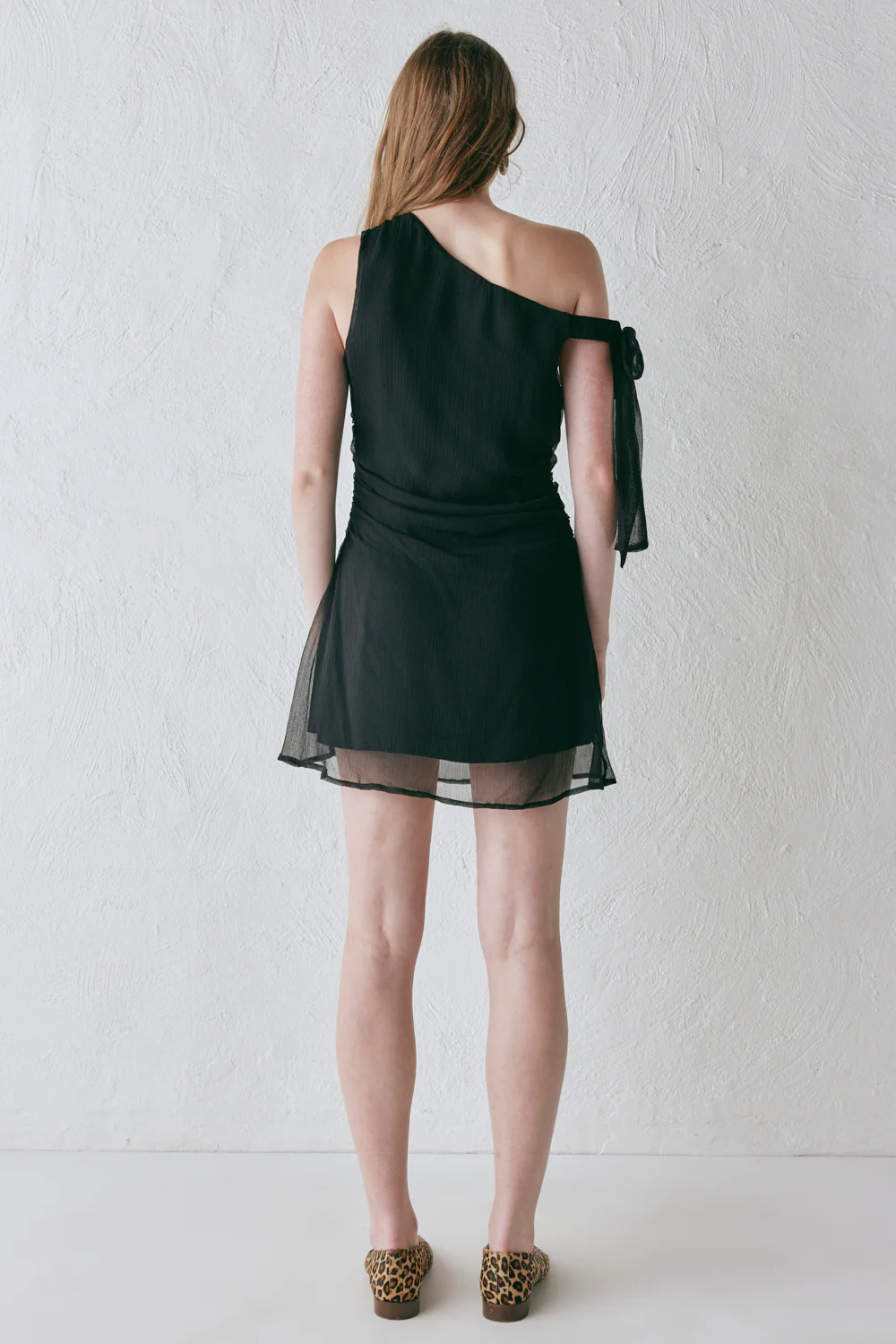 Luciana Mini Dress Black - Image 7