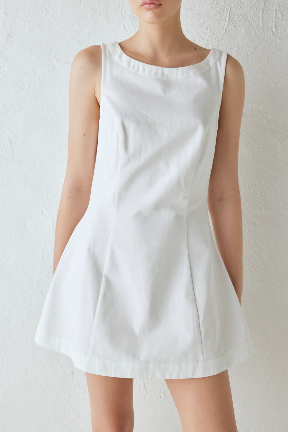 Lulu Mini Dress White - Image 3