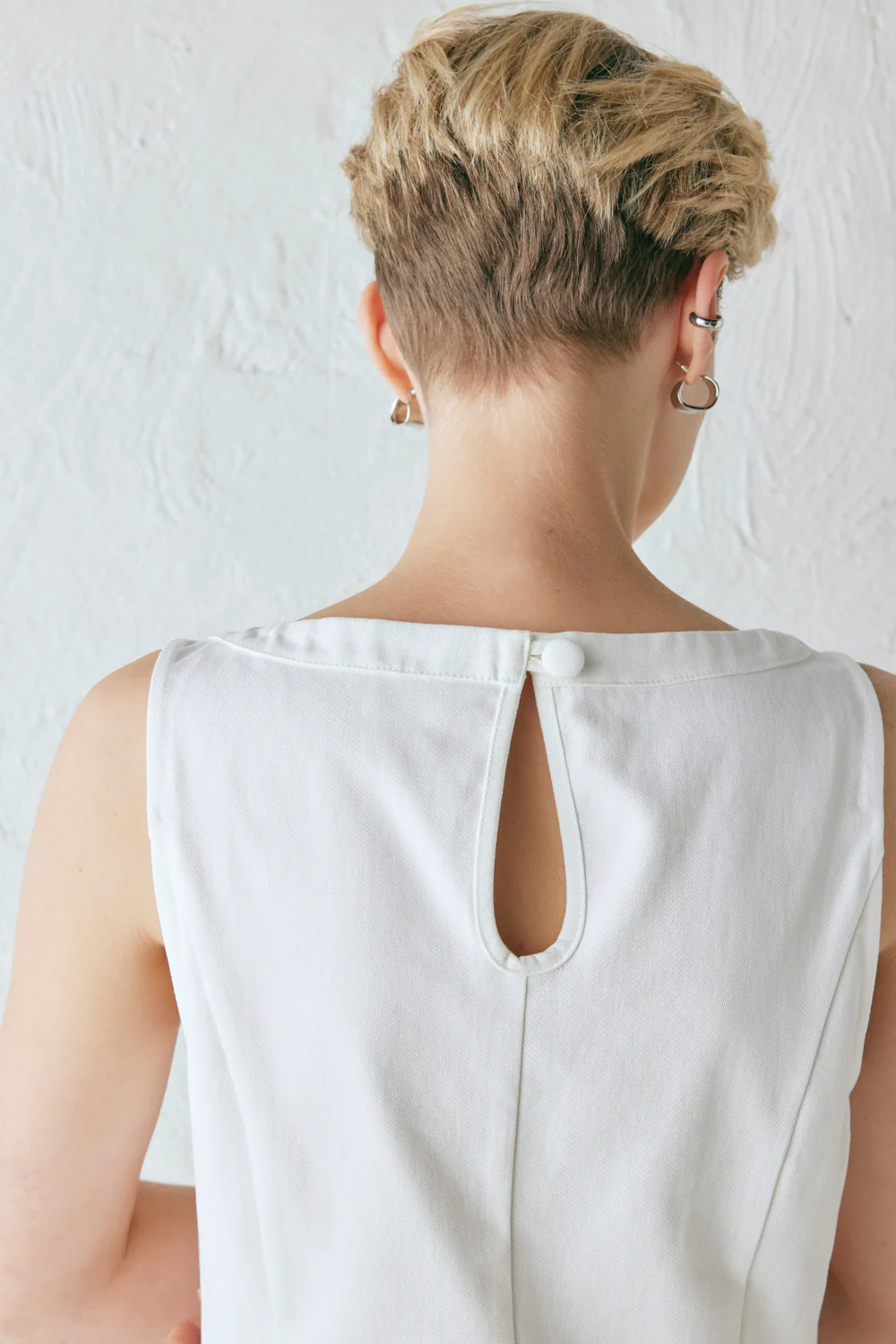 Lulu Mini Dress White - Image 5