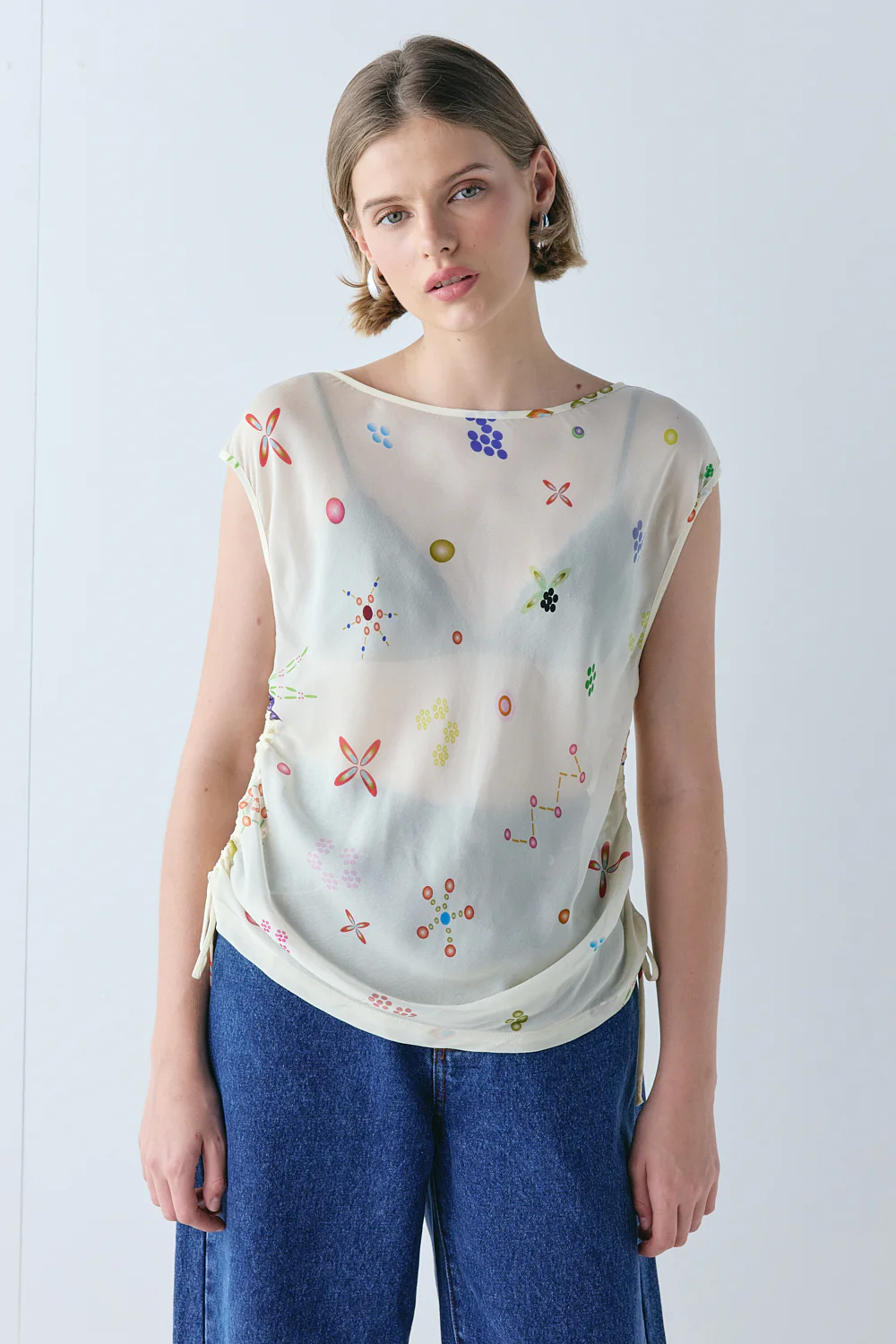 Lyla Sheer Top Pia - Image 2