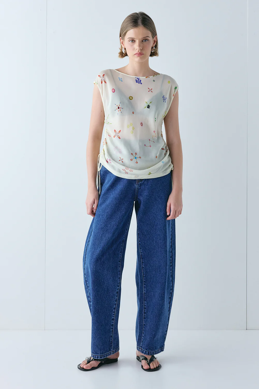 Lyla Sheer Top Pia - Image 3
