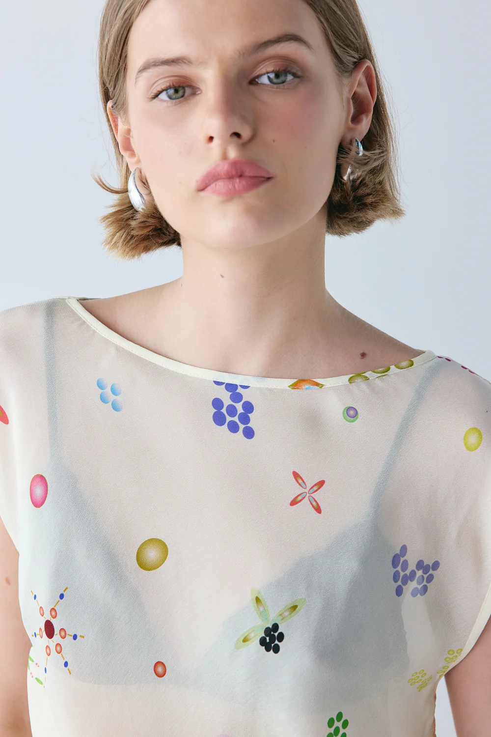Lyla Sheer Top Pia - Image 4