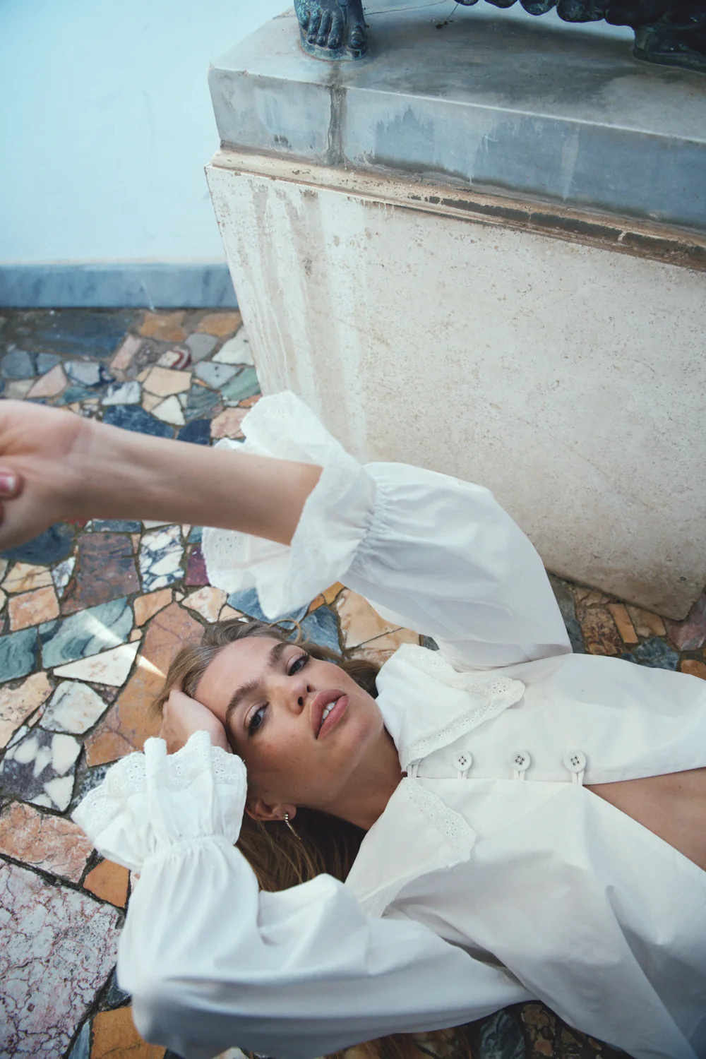Mae Blouse White - Image 3
