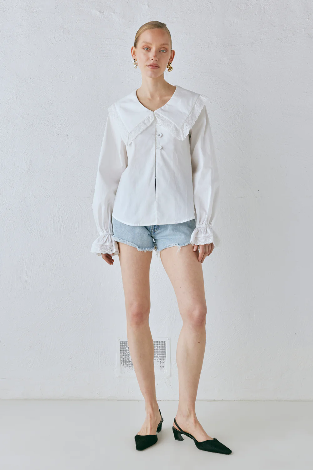 Mae Blouse White - Image 4