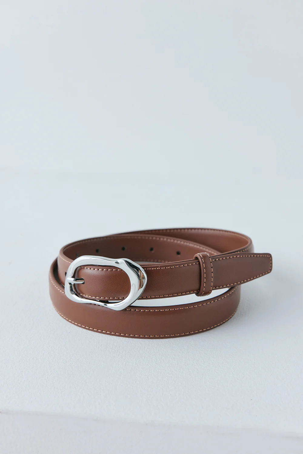 Mali Leather Belt Brown - Image 2