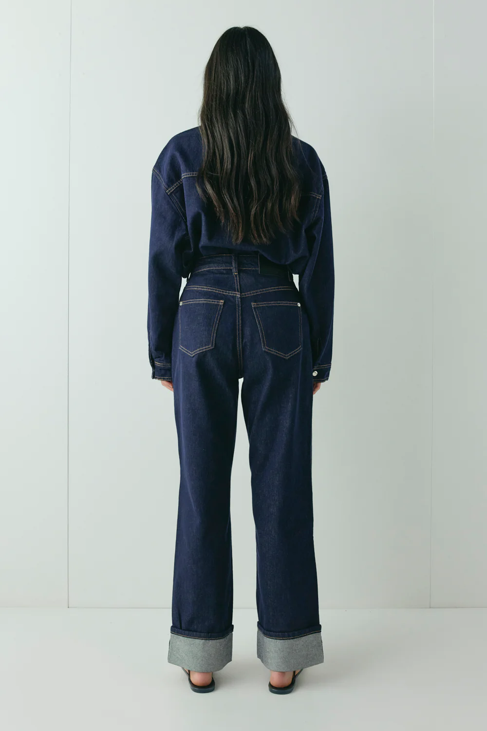 Manon Mid Rise Denim Jeans Indigo - Image 3
