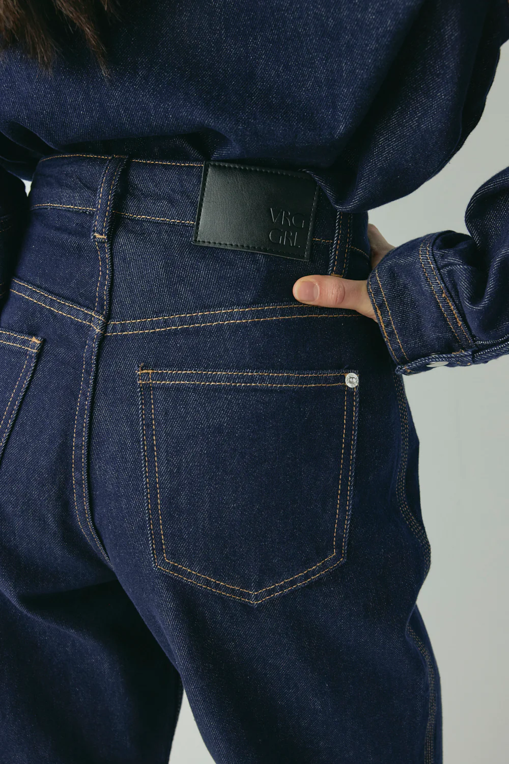 Manon Mid Rise Denim Jeans Indigo - Image 7