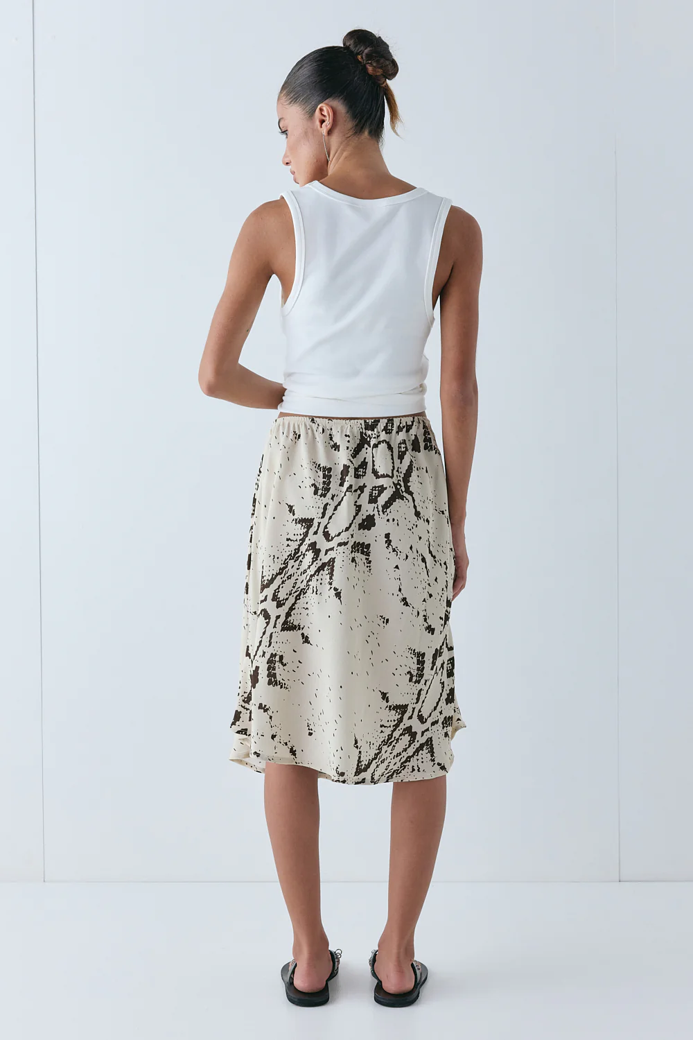 Marcia Midi Skirt Snake - Image 5