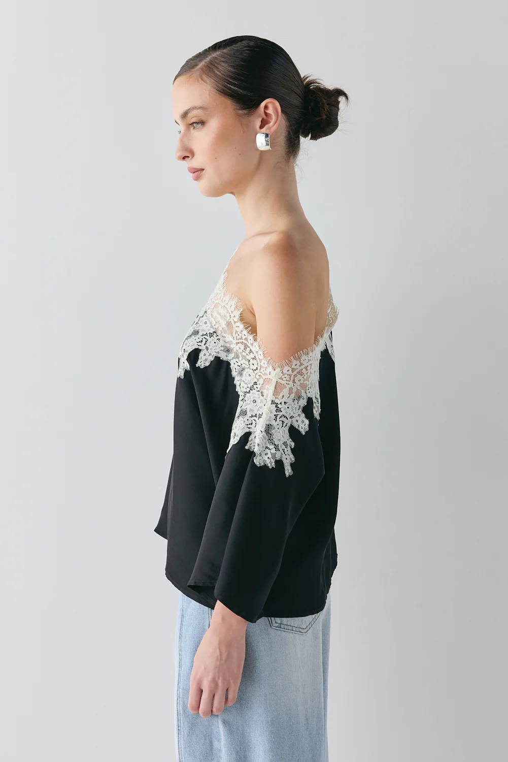 Miette Lace Top Black - Image 6