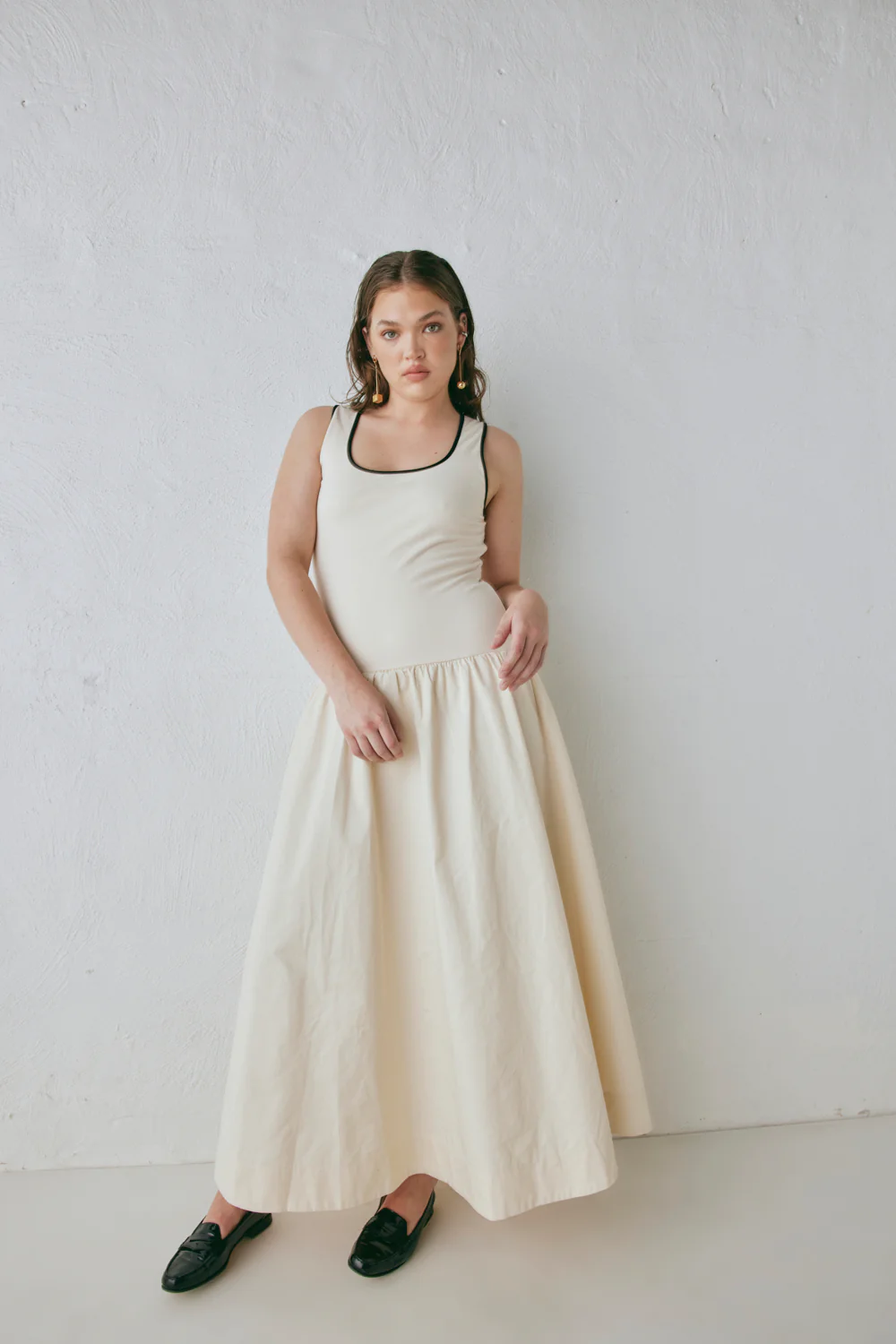 Milena Maxi Dress Cream - Image 5