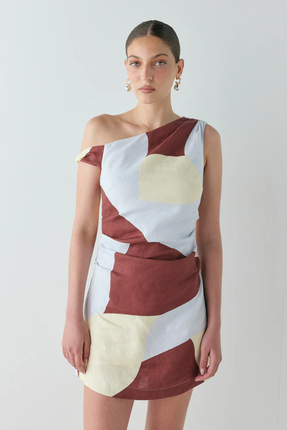 Milly Linen Mini Dress Muna