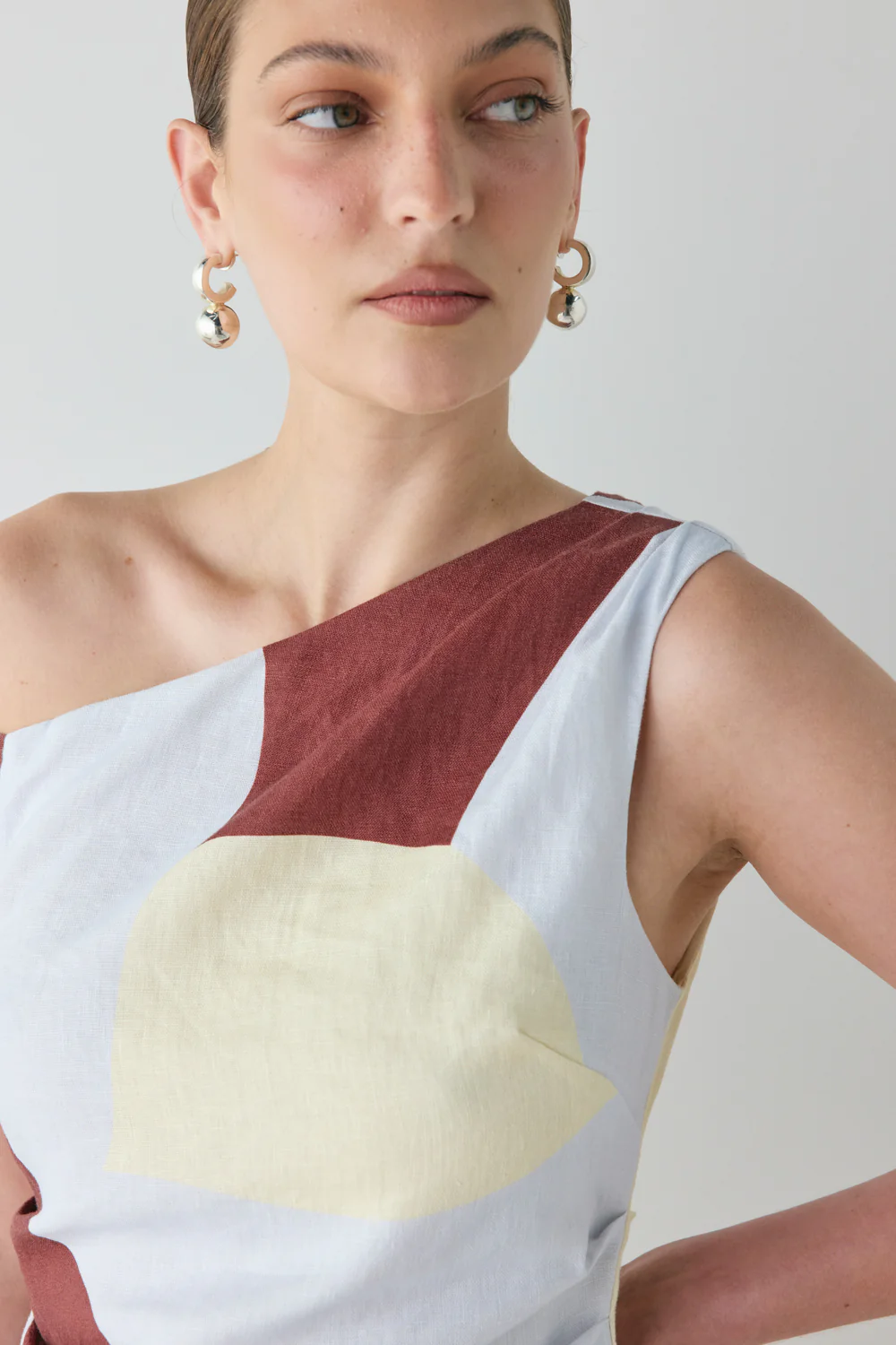 Milly Linen Mini Dress Muna - Image 4