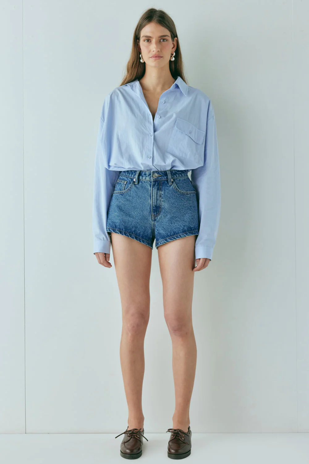 Mimi Denim Shorts Blue - Image 7