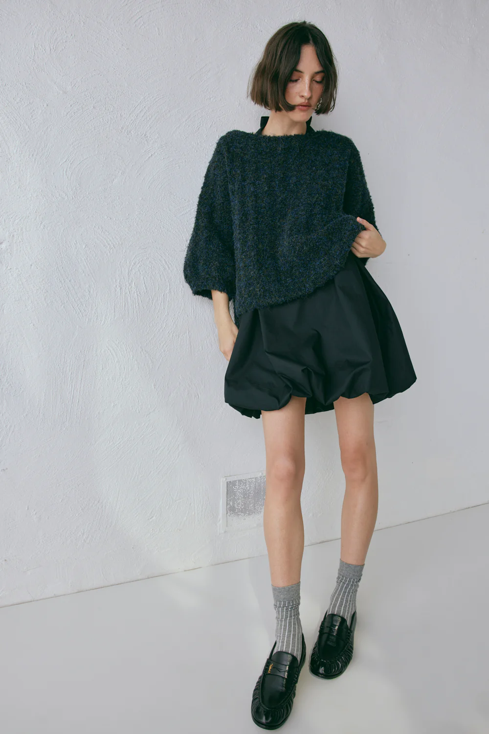 Mina Knit Jumper Marle - Image 3