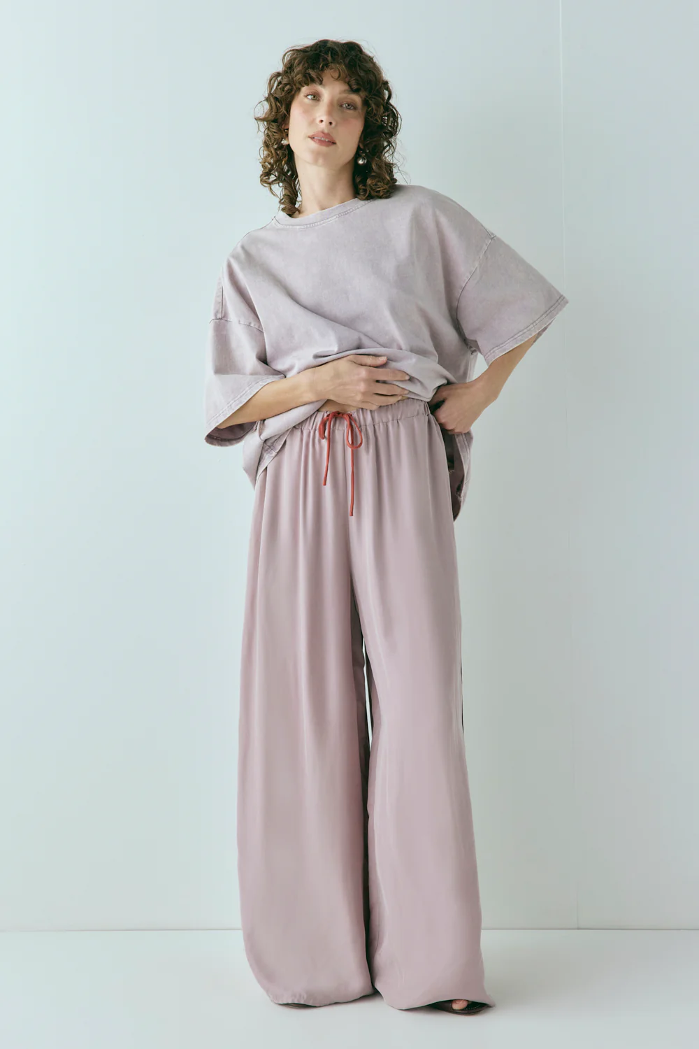 Moonscapes Pants Mauve - Image 2