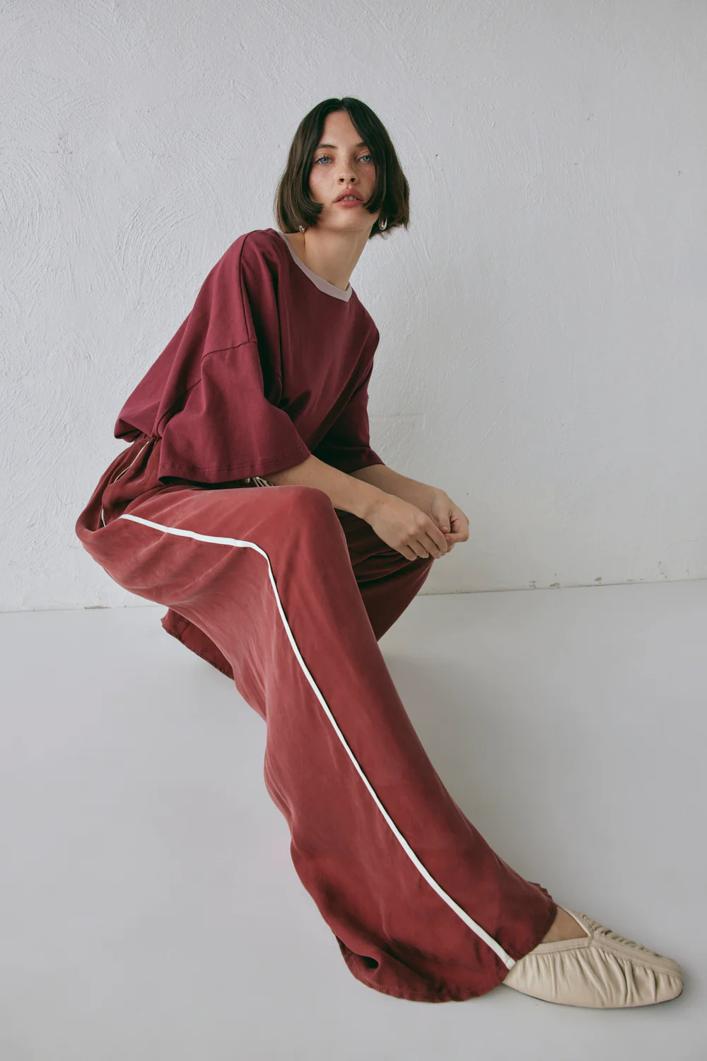 Moonscapes Pants Wine - Image 7