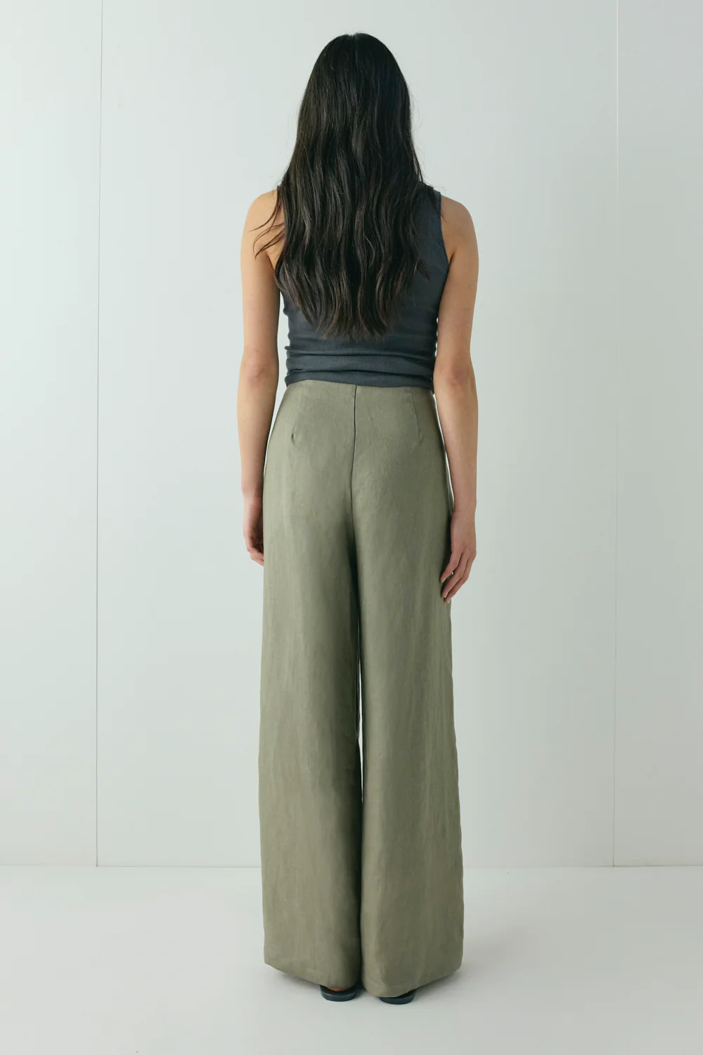 Musa Linen Pants Khaki - Image 5