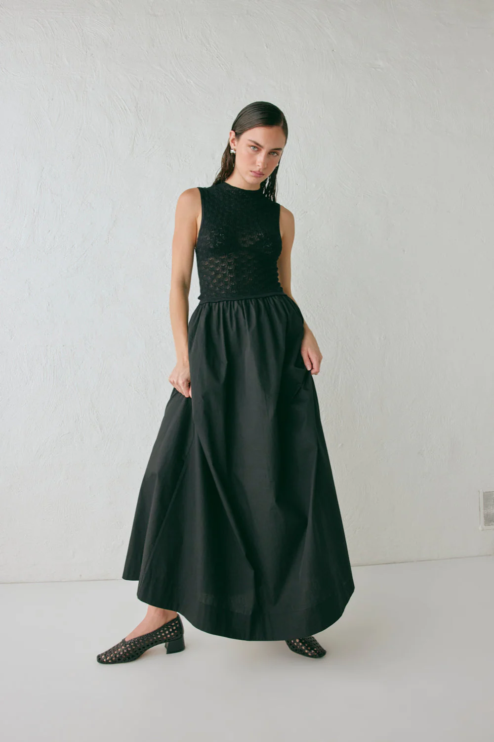 Nadia Maxi Dress Black - Image 5