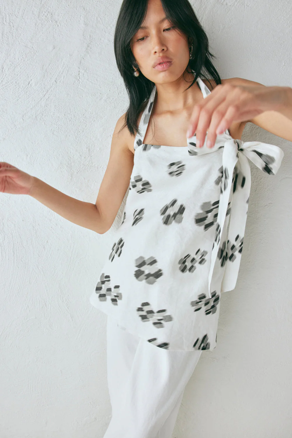 Nava Linen Top Flor - Image 5