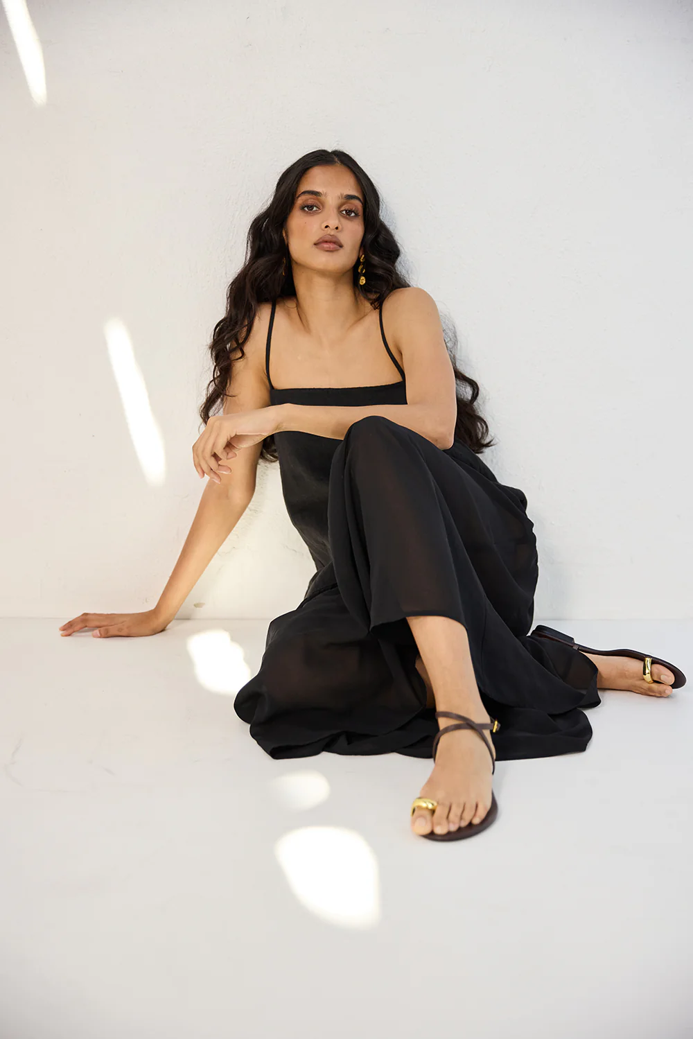 Nora Maxi Dress Black - Image 2