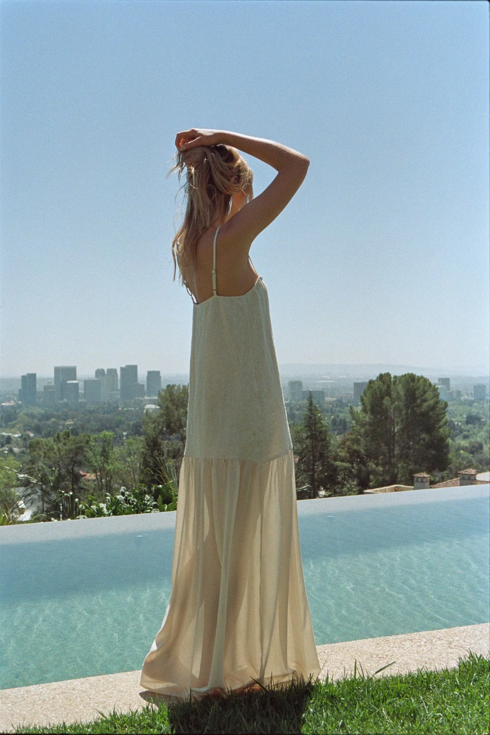 Nora Maxi Dress Natural - Image 5