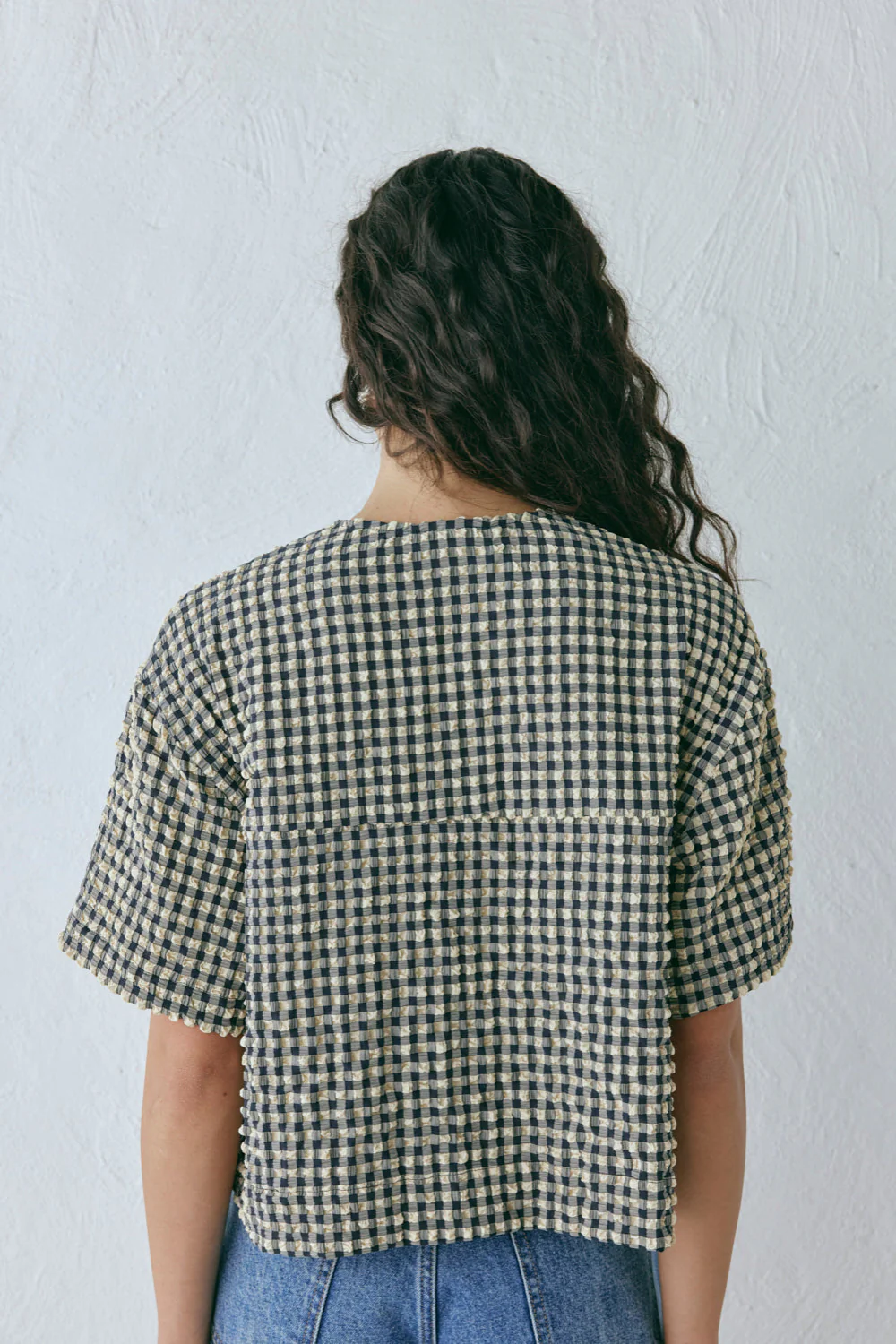 Portia Smock Top Black - Image 6