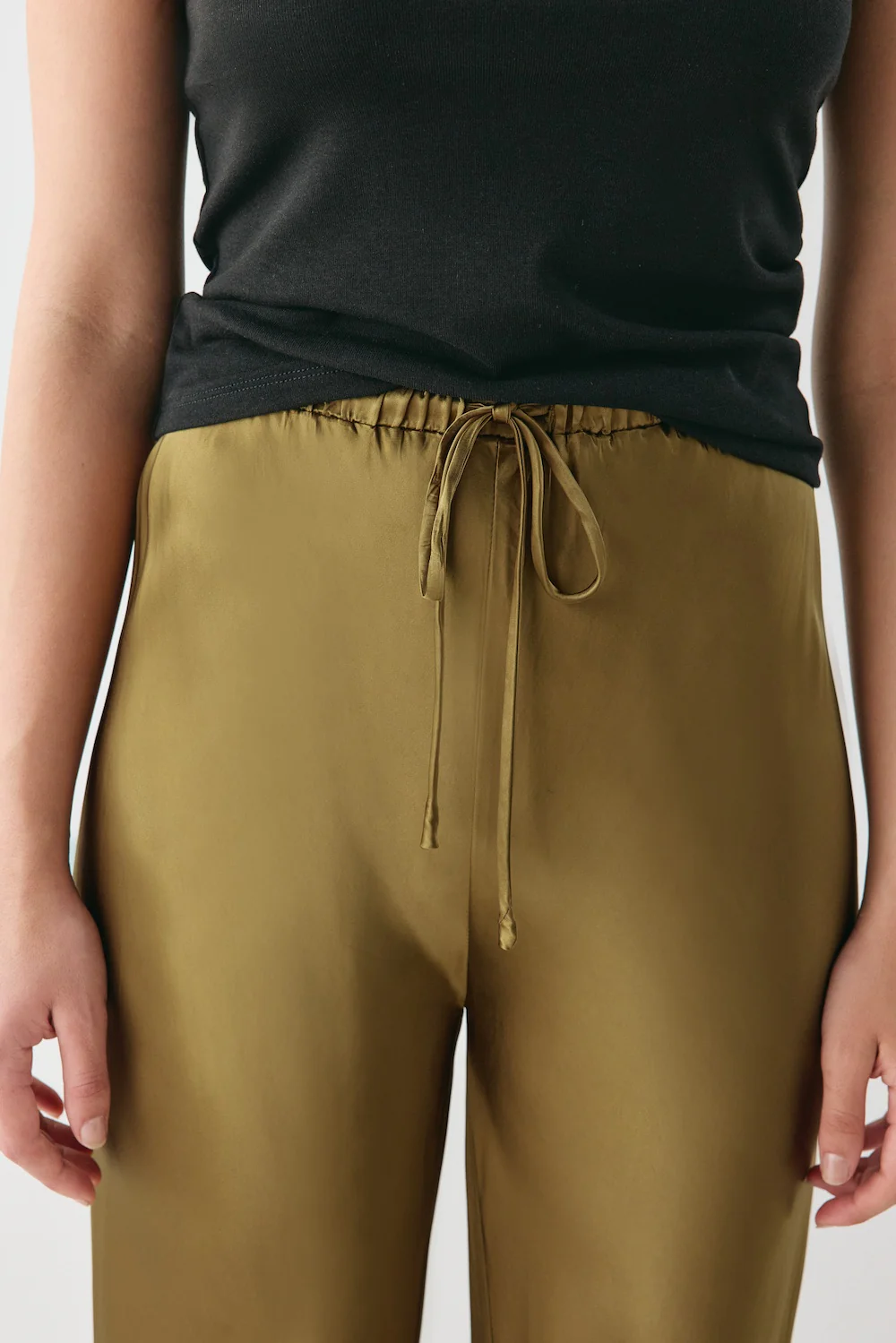 Rae Satin Pants Copper - Image 7