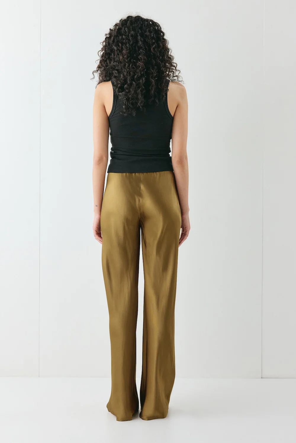 Rae Satin Pants Copper - Image 9
