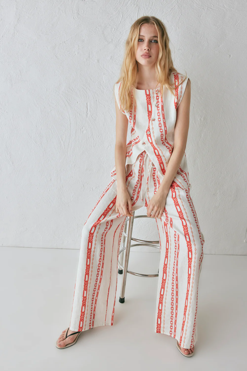 Raya Linen Pants Ora - Image 5