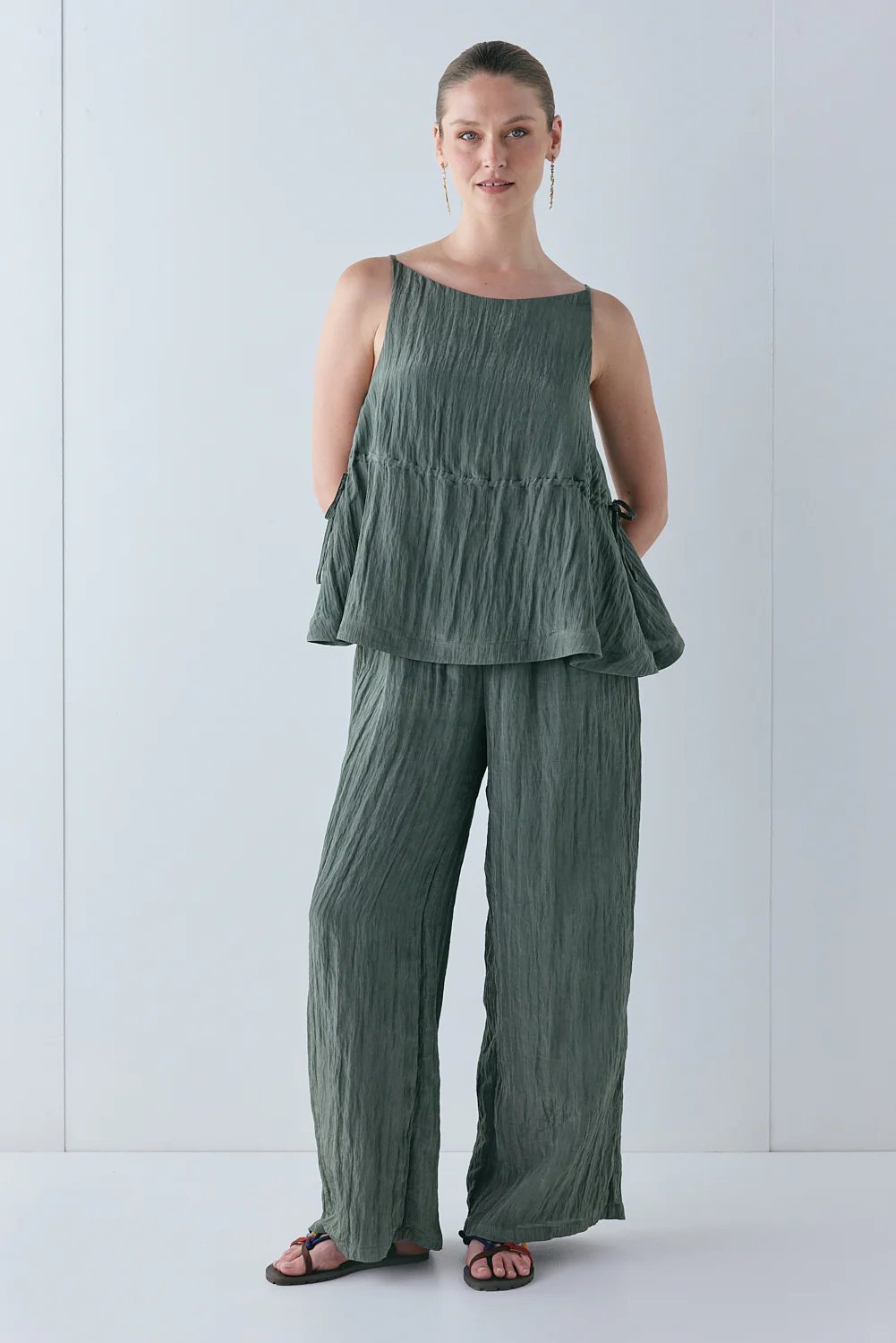 Raya Pants Khaki - Image 2