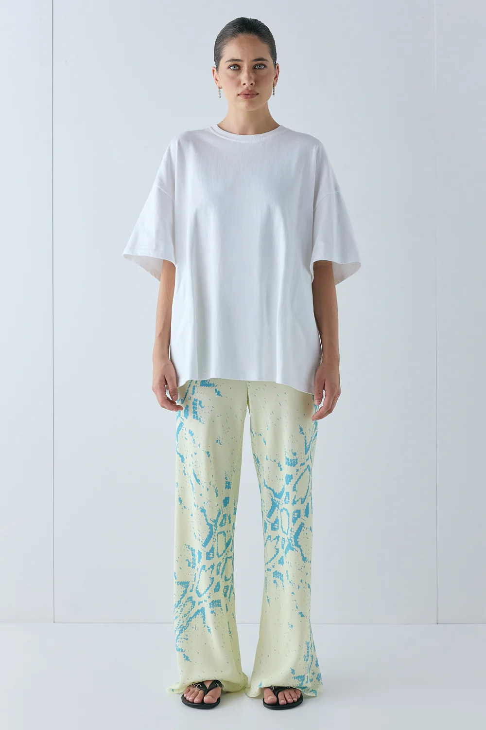 Remi Pants Yellow Snake