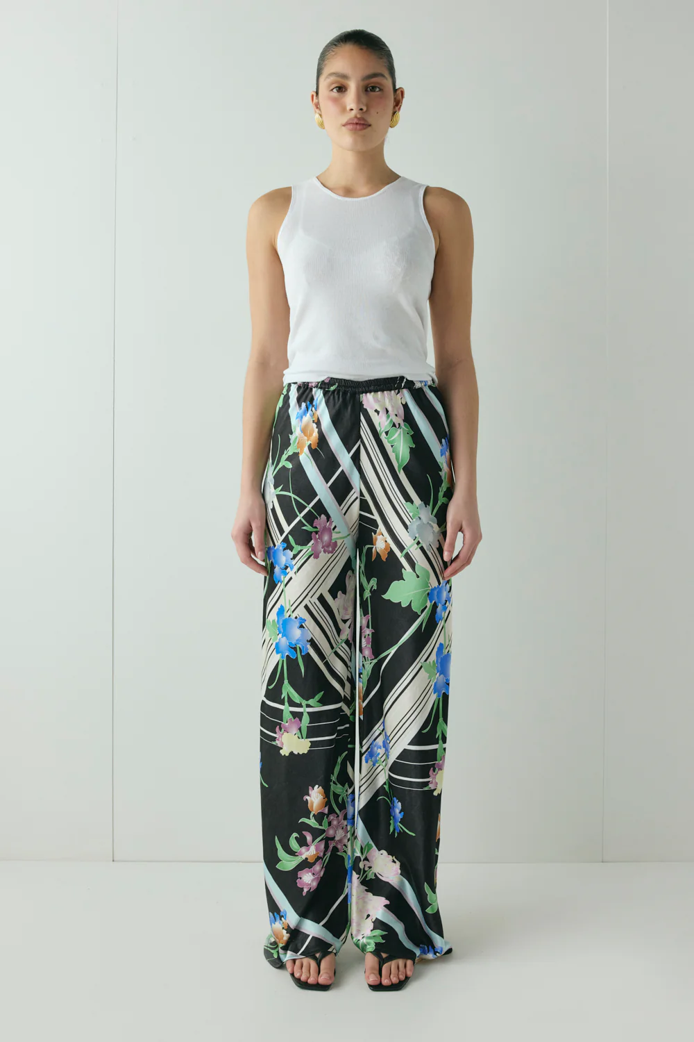 Remi Satin Pants Zari - Image 2